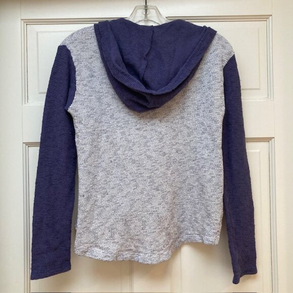 Billabong Blue and White Pullover Hoodie size S - Picture 2 of 6